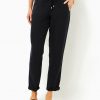 Taron Solid Linen Pant